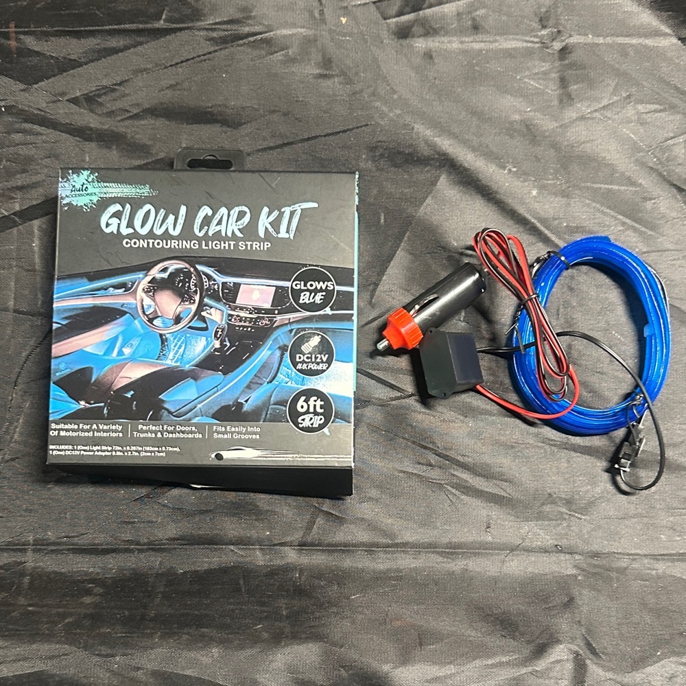 Glow Car Kit Contouring Light Strip - Blue